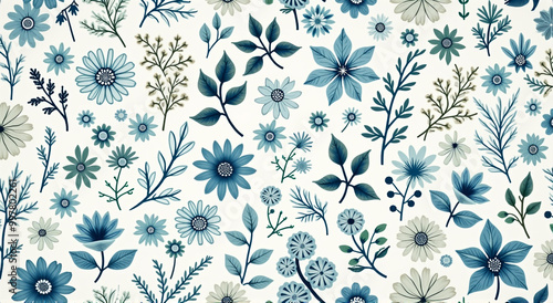 seamless floral background