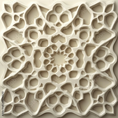 Wallpaper Mural Abstract 3D Pattern. Torontodigital.ca