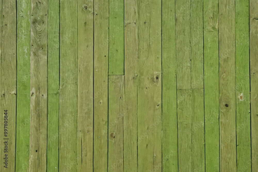 A green wooden wall with many holes in it A green wooden wall with many holes in it