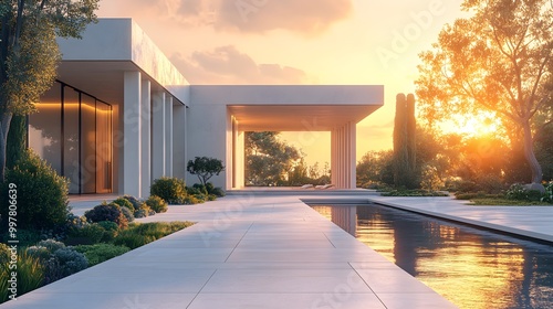 Modern home pictures featuring innovative architecture and contemporary design elements
