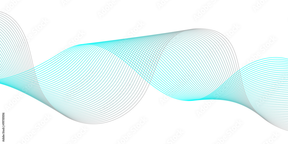 Abstract background with waves for banner. Web banner size. Vector background with lines. Element for design isolated on white. Blue. Water, ocean. Winter, Christmas Abstract background with waves for banner. Web banner size. Vector background with lines. Element for design isolated on white. Blue. Water, ocean. Winter, Christmas