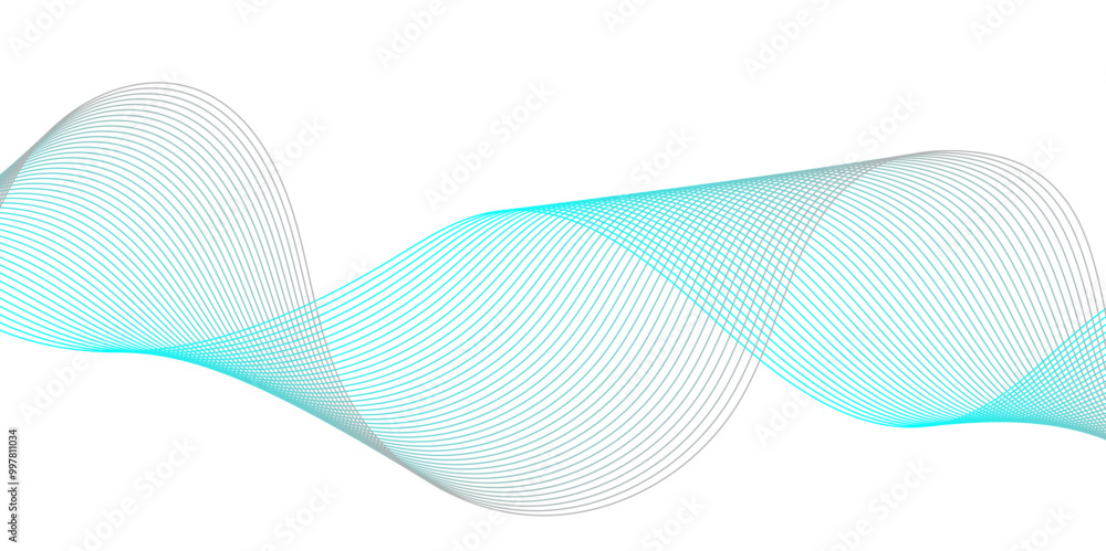 Abstract background with waves for banner. Web banner size. Vector background with lines. Element for design isolated on white. Blue. Water, ocean. Winter, Christmas Abstract background with waves for banner. Web banner size. Vector background with lines. Element for design isolated on white. Blue. Water, ocean. Winter, Christmas