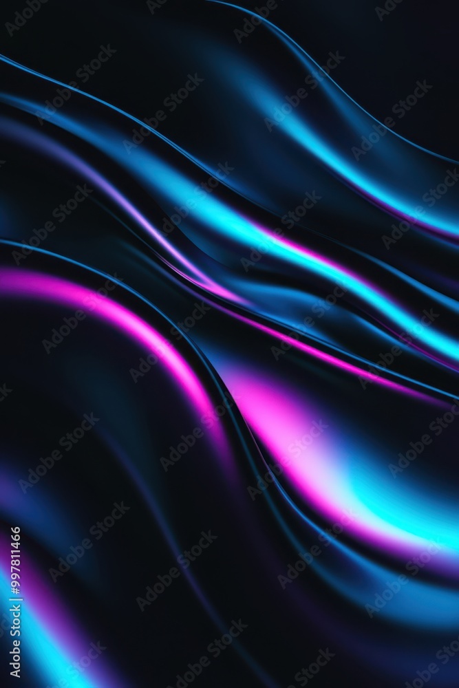Black Gradient Background with Blue and Purple. Black Gradient Background with Blue and Purple.