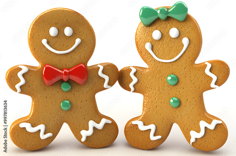 Classic Gingerbread Duo Classic Gingerbread Duo