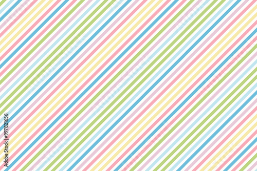 Wallpaper Mural Seamless pattern with diagonal stripes. Linear background. Vector illustration. Torontodigital.ca