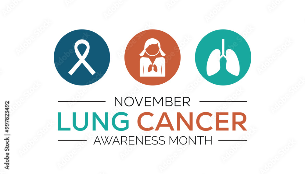 Lung Cancer Awareness Month is observed every year on November. Medical Healthcare Awareness concept. background, placard, banner template Vector illustration design. Lung Cancer Awareness Month is observed every year on November. Medical Healthcare Awareness concept. background, placard, banner template Vector illustration design.
