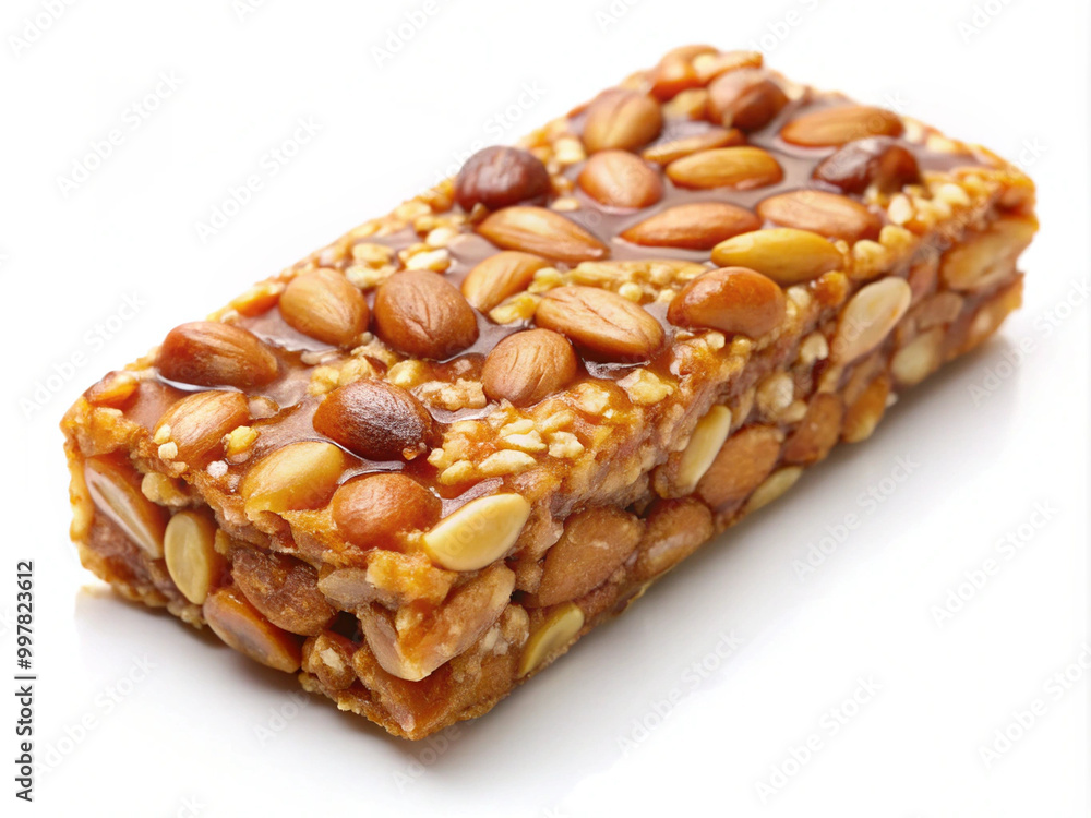 Nutty and sweet, this energy bar is packed with variety of nuts and seeds, making it perfect snack for health enthusiasts. Its crunchy texture and rich flavor provide delightful treat Nutty and sweet, this energy bar is packed with variety of nuts and seeds, making it perfect snack for health enthusiasts. Its crunchy texture and rich flavor provide delightful treat