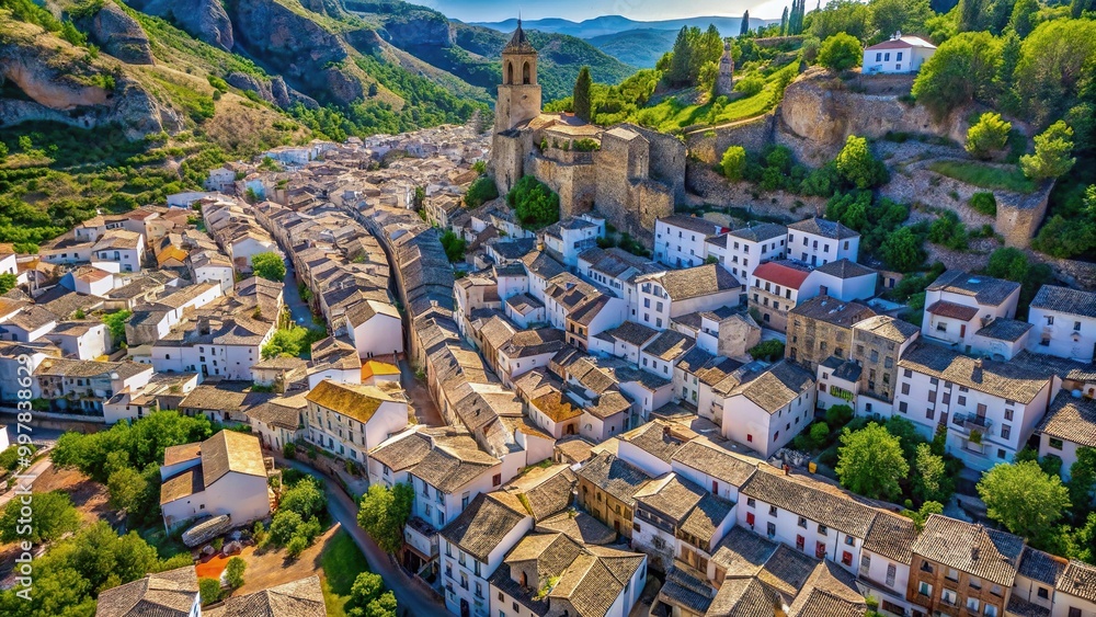 Fototapeta premium Enchanting landscapes and charming streets of Cazorla