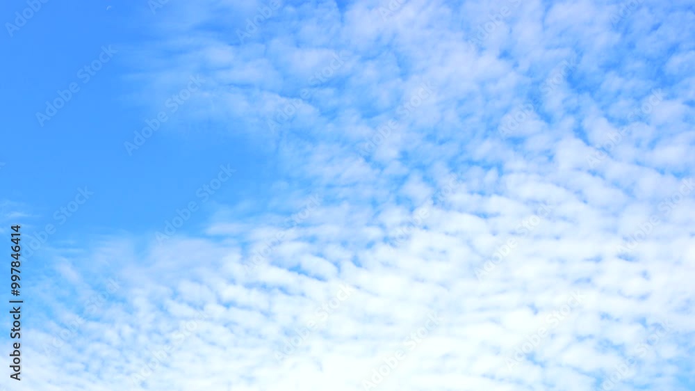 Timelapse shot of the movement of clouds in the blue sky. 4K Timelapse shot of the movement of clouds in the blue sky. 4K