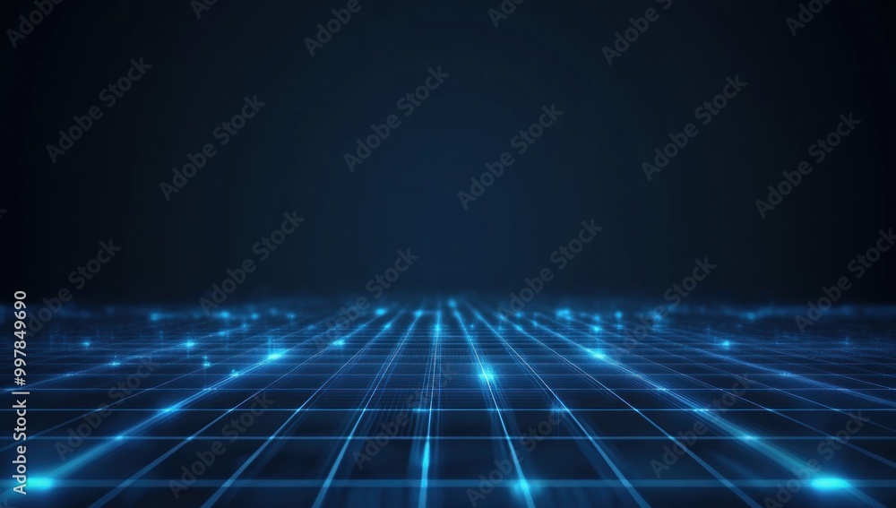 Abstract Digital Grid Abstract Digital Grid