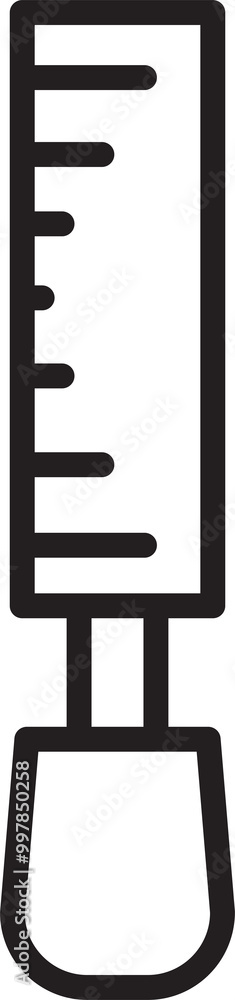 Fototapeta premium Wood Rasp Icon