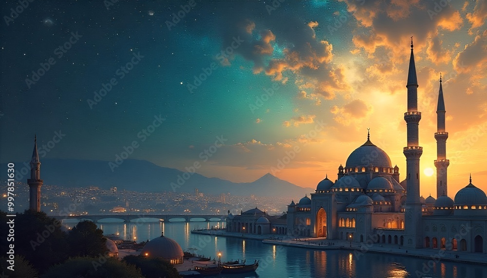 Obraz premium Islamic background 