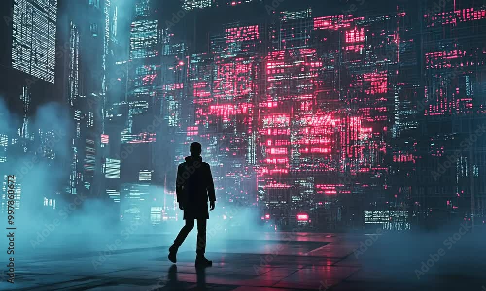 Cyberpunk Cityscape Cyberpunk Cityscape