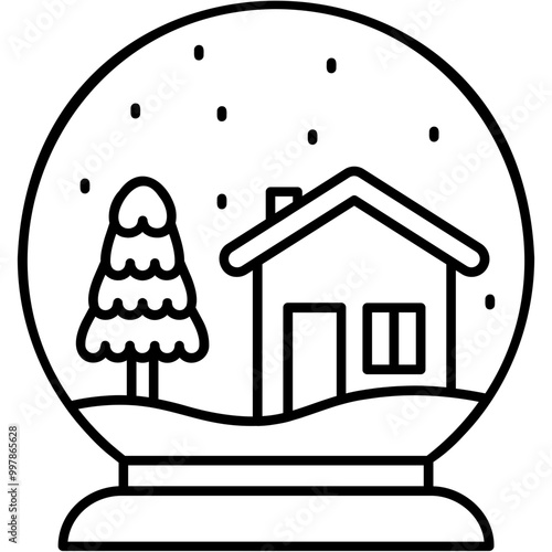 Snow Globe Icon