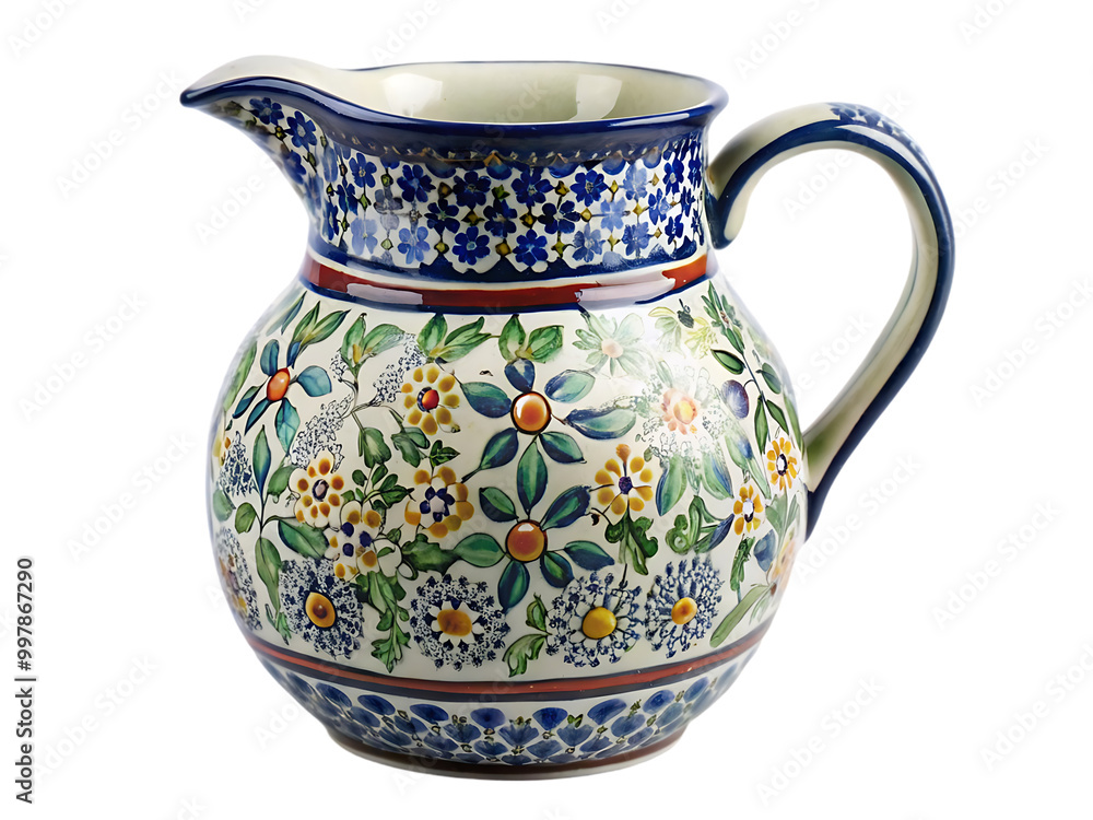 Jug Pitcher Colourful Jug Pitcher Colourful