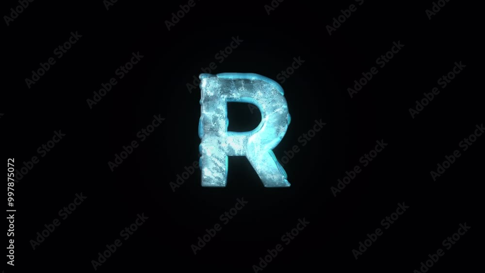 Frozen Ice Letter R. Cold Frosty Letter. Ice Cold Letter. Ice Frozen Alphabet. Winter Snowy Letter with Alpha Channel. Transparent Background Frozen Ice Letter R. Cold Frosty Letter. Ice Cold Letter. Ice Frozen Alphabet. Winter Snowy Letter with Alpha Channel. Transparent Background