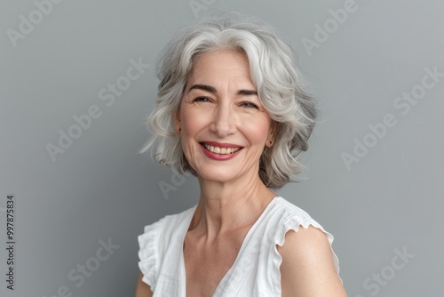 portrait of a smiling businesswoman