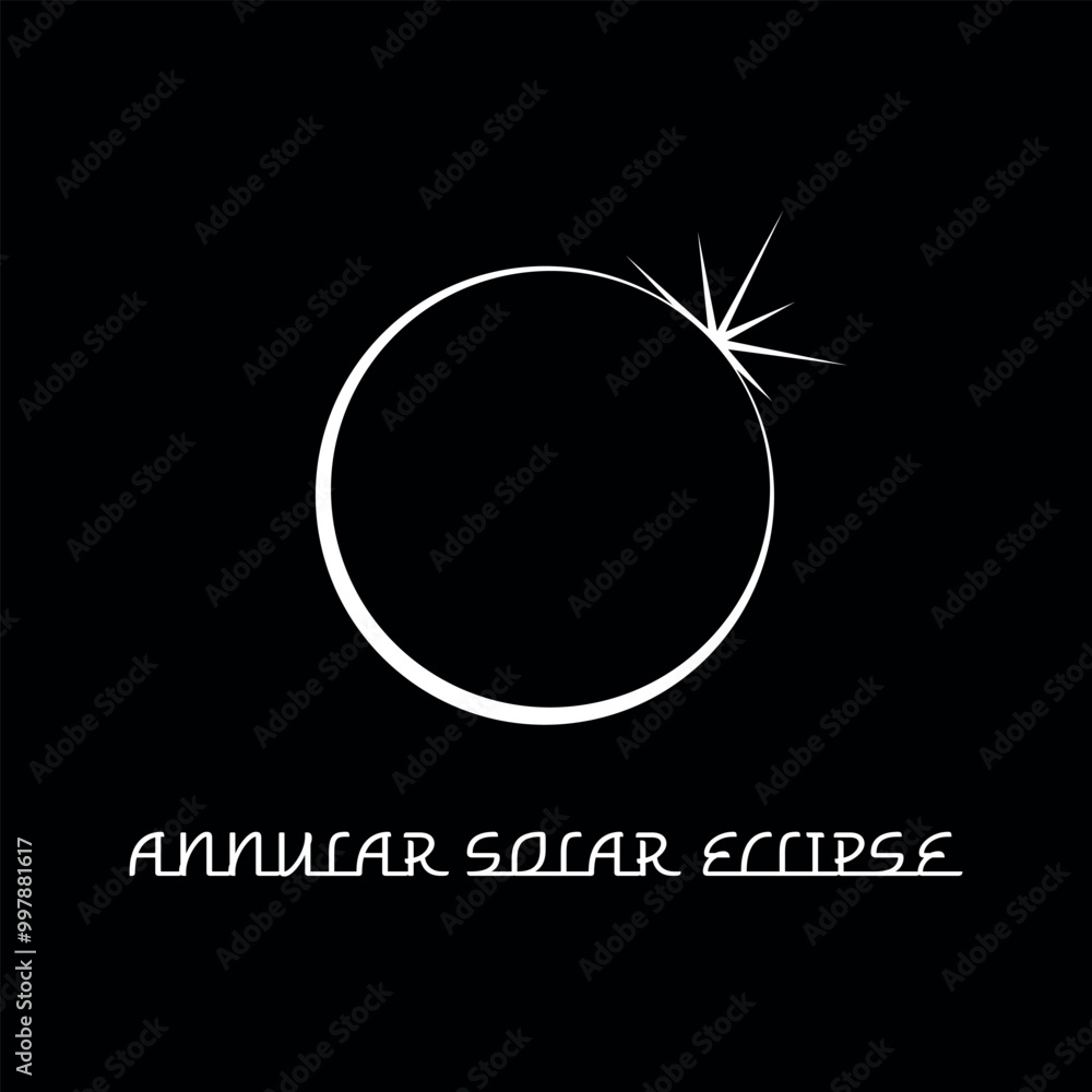 An annular solar eclipse is expected. The moon will cover the sun, forming a solar corona. An annular solar eclipse is expected. The moon will cover the sun, forming a solar corona.