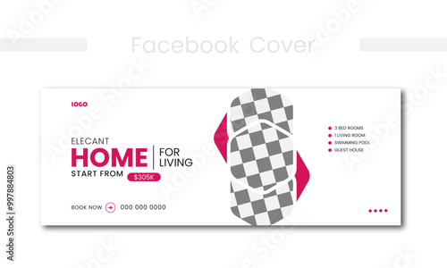 Modern Real Estate design template.