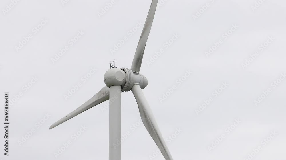 Wind Turbine in Motion at Dunkeld Wind Turbine in Motion at Dunkeld