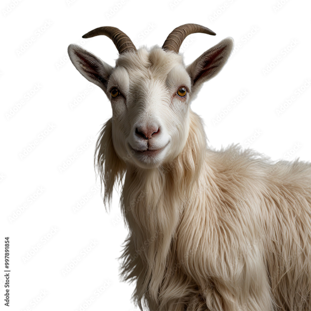 goat  with transparent background PNG and JPEG image