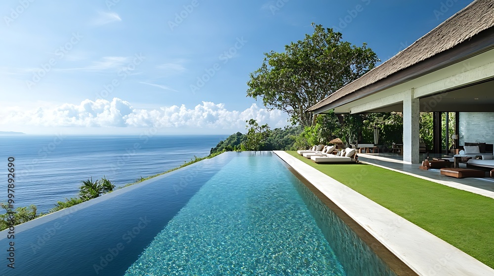Luxury Villa with Infinity Pool Overlooking the Ocean Luxury Villa with Infinity Pool Overlooking the Ocean