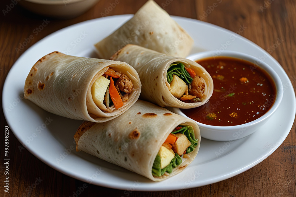 Easy and Delicious Fried Chicken Wraps with Crispy Chicken Nuggets