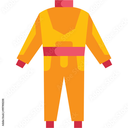 Race Suit Illustration