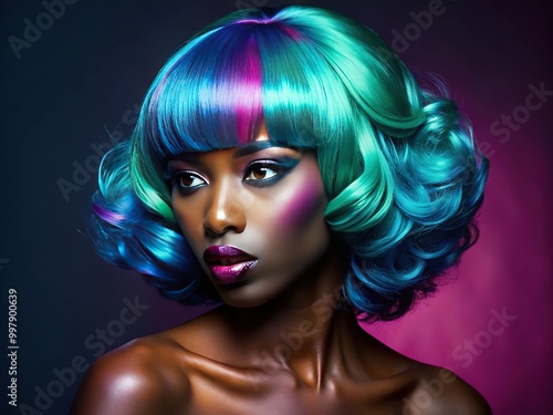 Diverse Collection of Black Hairstyles Wigs for Fashion, Beauty, and Creative Styling Inspiration