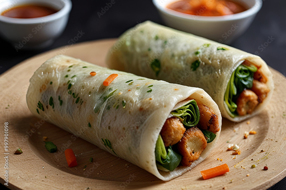 Easy and Delicious Fried Chicken Wraps with Crispy Chicken Nuggets Easy and Delicious Fried Chicken Wraps with Crispy Chicken Nuggets