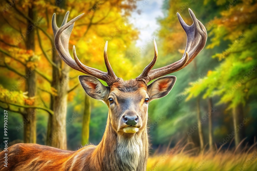 Elegant Hand-Drawn Deer Sketch in Natural Setting, Perfect for Wildlife and Nature Illustrations Elegant Hand-Drawn Deer Sketch in Natural Setting, Perfect for Wildlife and Nature Illustrations