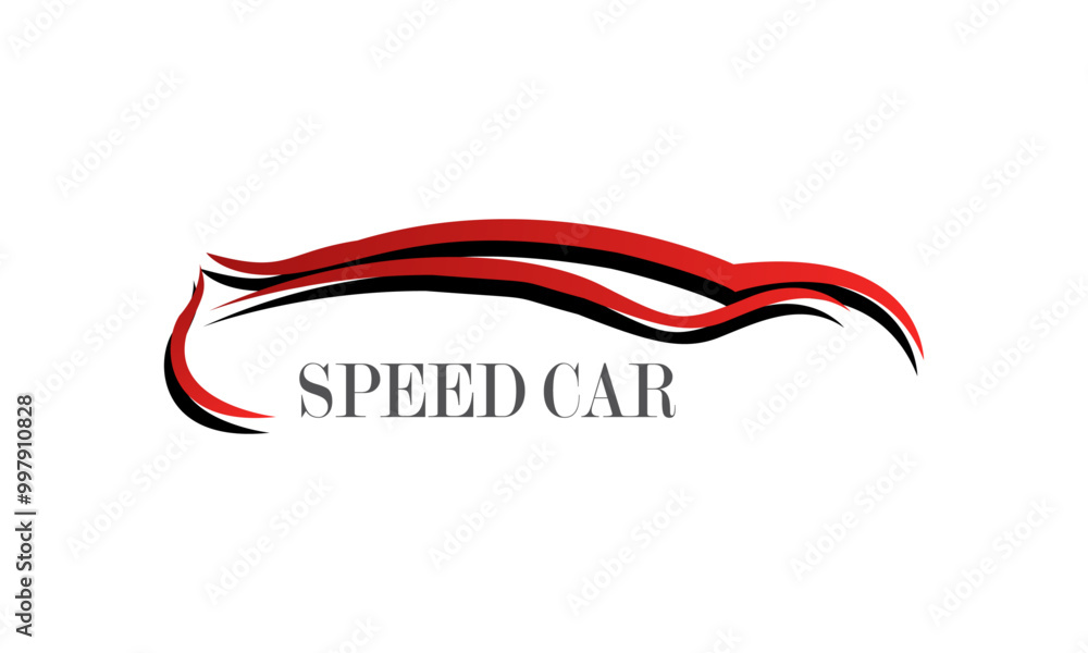 Speed car logo design template Speed car logo design template