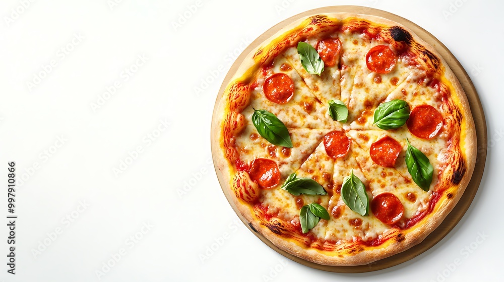 Delicious Pizza with Toppings Delicious Pizza with Toppings