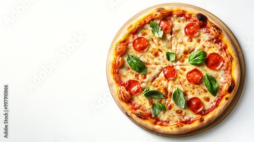 Delicious Pizza with Toppings