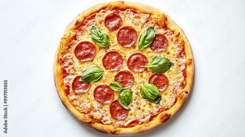 Delicious Pizza with Toppings Delicious Pizza with Toppings