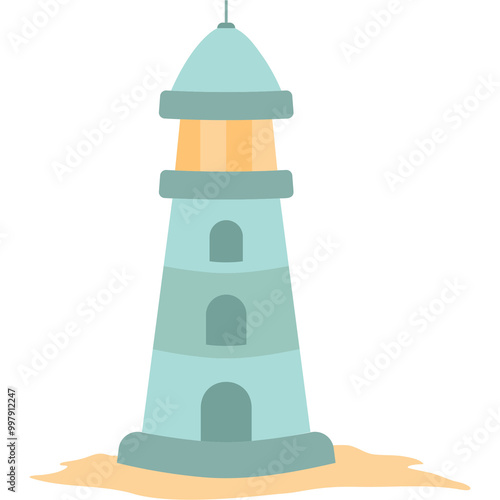 Lighthouse Illustration photo