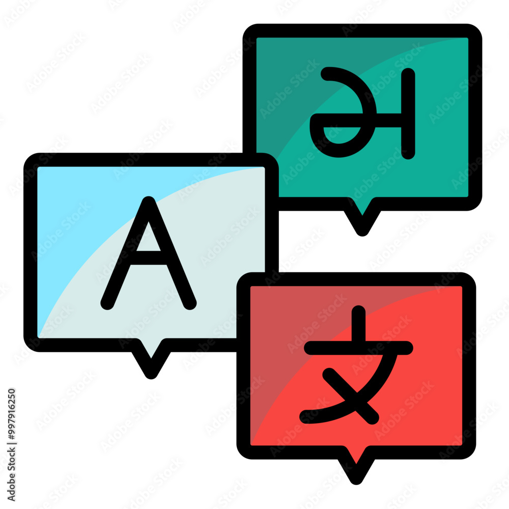 Text Icon Text Icon