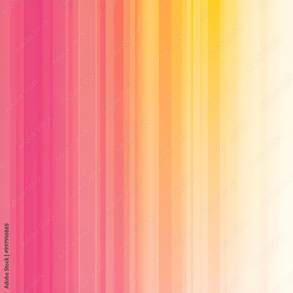 A vertical gradient of warm tones transitioning from pink to yellow.