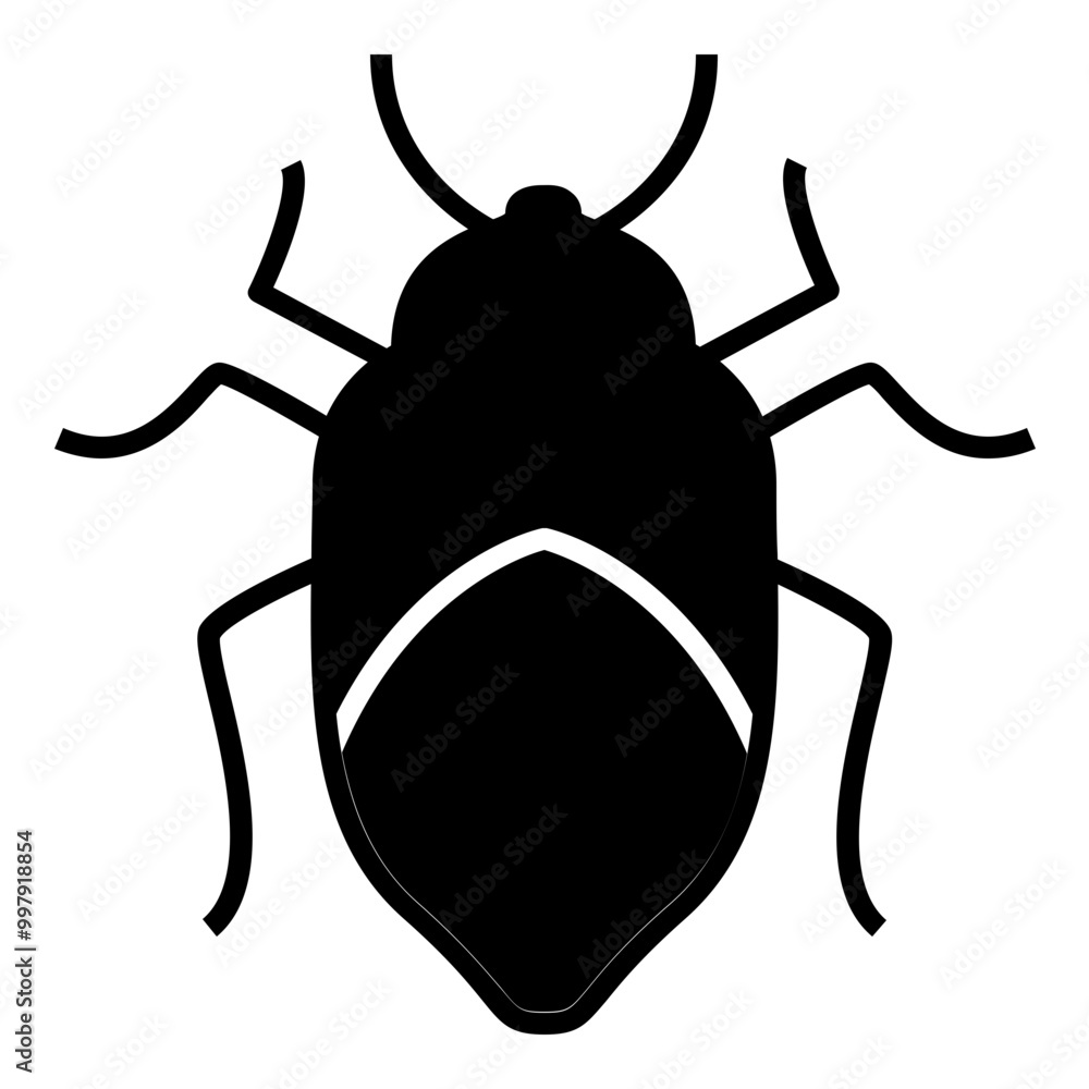 Bug Icon. Simple Insect Illustration Vector Symbol Sign. Bug Icon. Simple Insect Illustration Vector Symbol Sign.