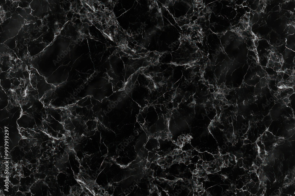 Black Marble Texture with White Veins Black Marble Texture with White Veins