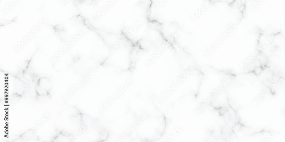 Fototapeta premium White luxury marble texture background. White marble stone texture with black cracks pattern.