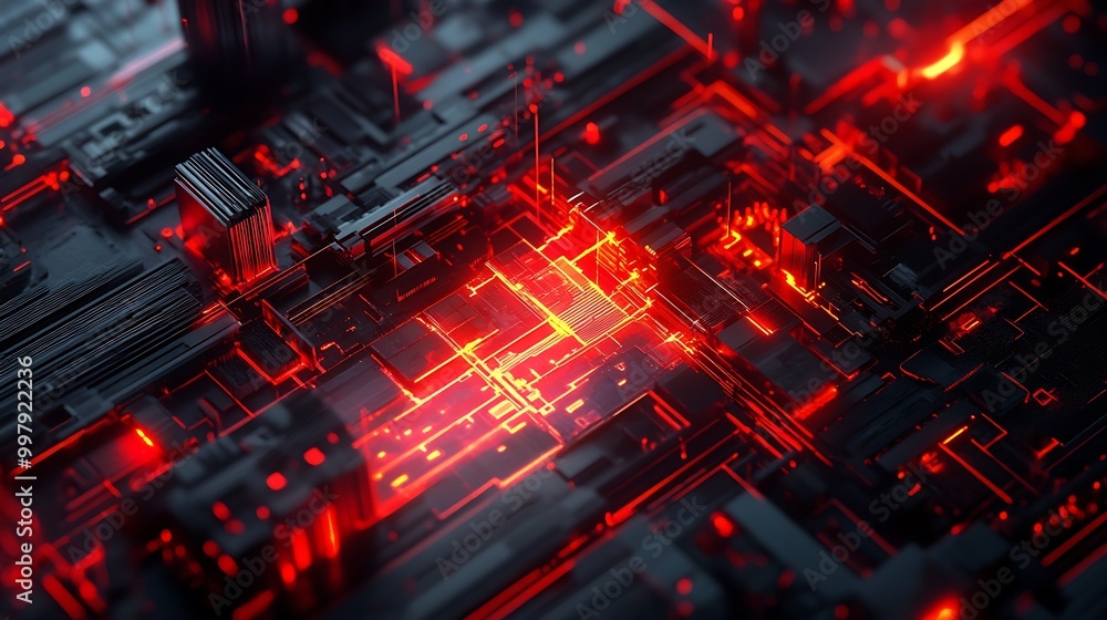 Circuit Board Abstract Circuit Board Abstract