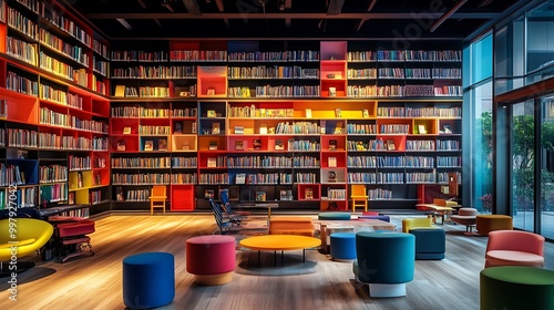 Modern Library Interior Design