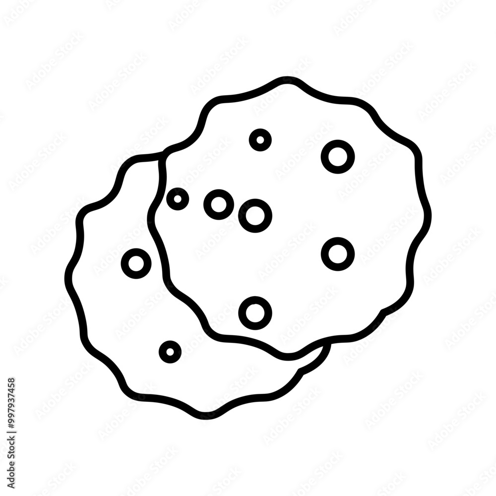 cookie line icon cookie line icon