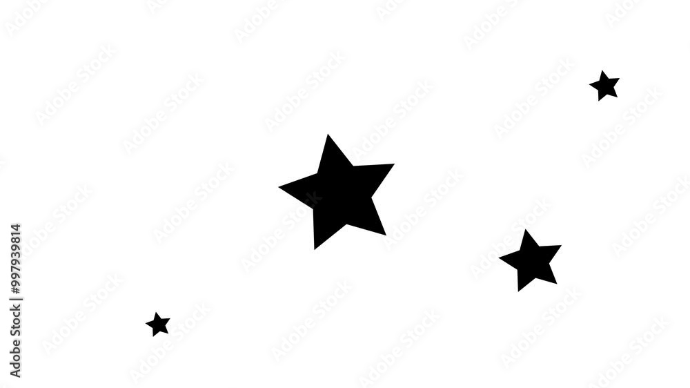 Stars blink. Animated background effects with alpha channel. Stars blink. Animated background effects with alpha channel.