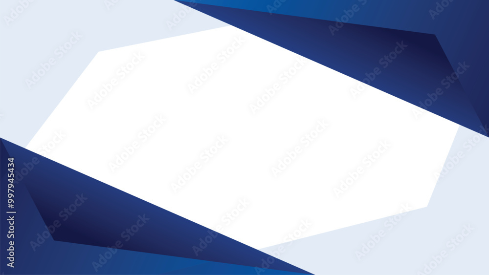 Blue abstract triangle geometric shapes on a white background vector. Suit for business banners, templates, flyers, and presentations Blue abstract triangle geometric shapes on a white background vector. Suit for business banners, templates, flyers, and presentations