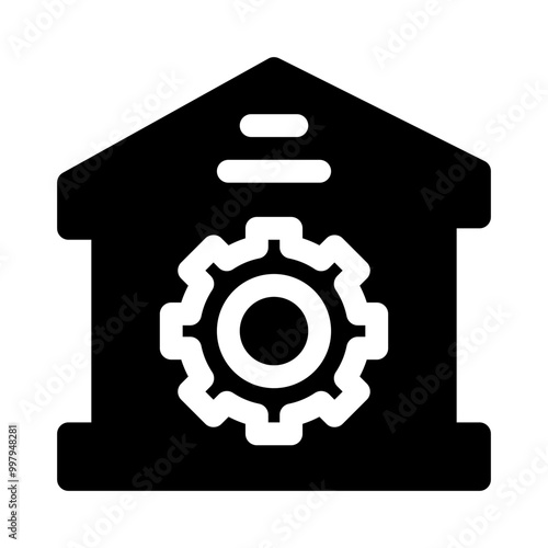 Inventory Management glyph icon