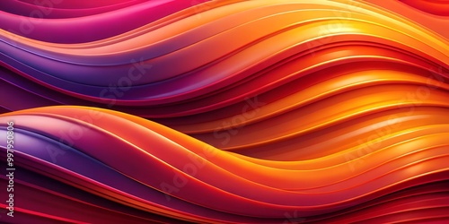 vibrant gradient wave abstract background