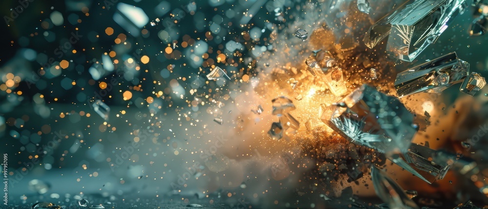 Exploding Glass Shards in High-Definition Capture Exploding Glass Shards in High-Definition Capture
