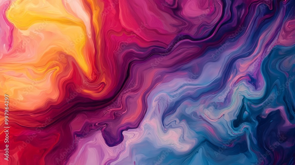 Colorful abstract swirl pattern with vibrant hues and fluid shapes. Colorful abstract swirl pattern with vibrant hues and fluid shapes.